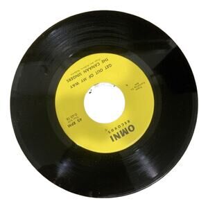 Canaan Singers Virgin Mary Get Out Of My Way 45 Vinyl 7” Omni MINT Christian '65